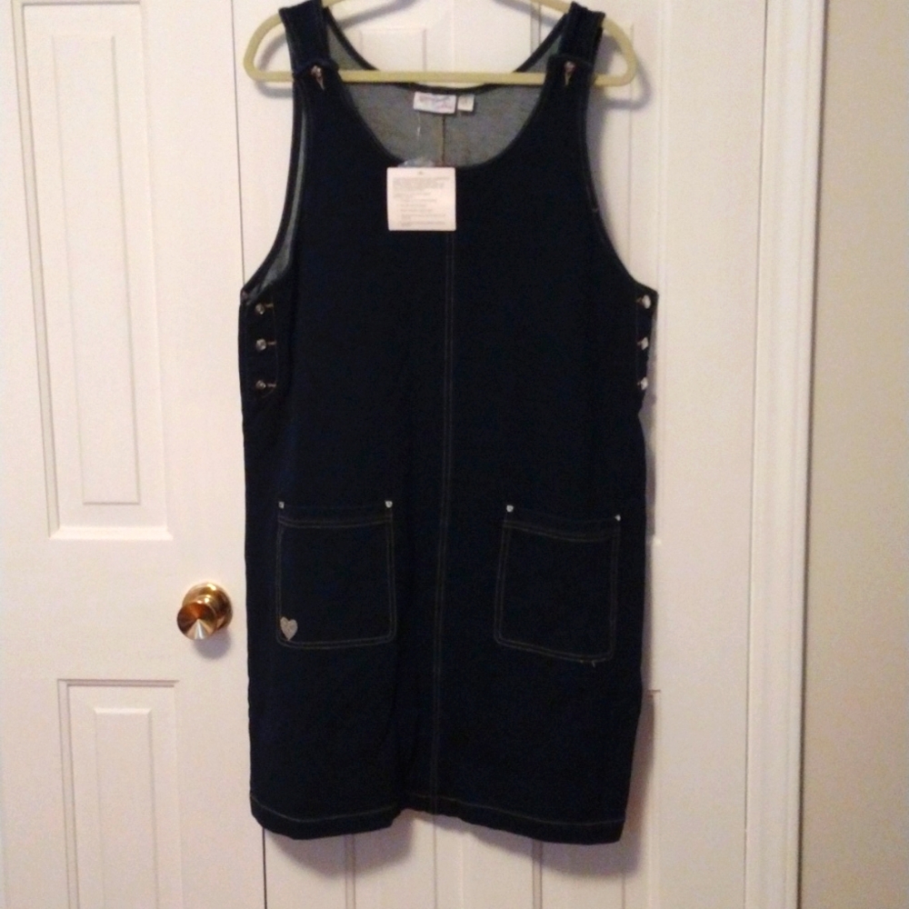 Dream Jeannes by Quacker Factory,Large dress,NEW with tags